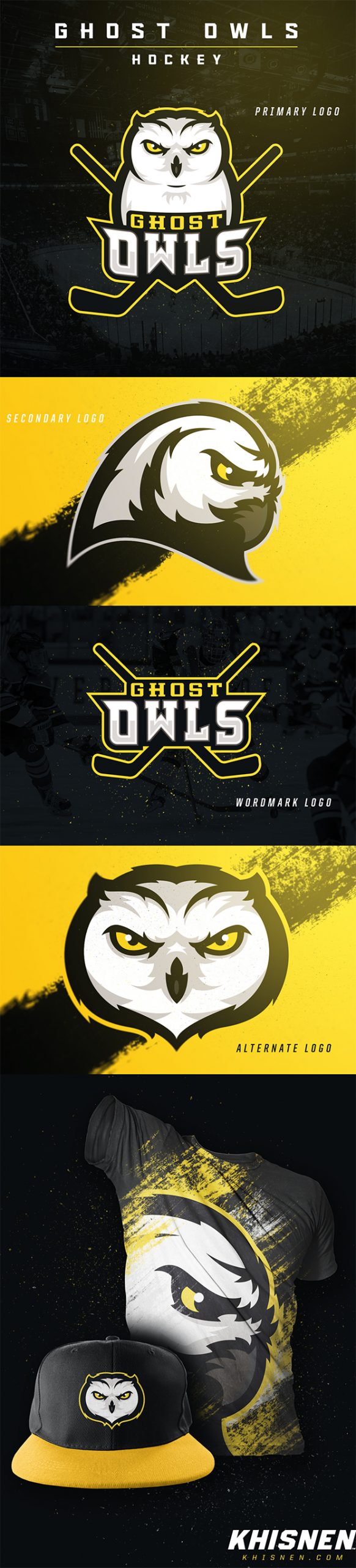 logo设计案例：Ghost Owls插图